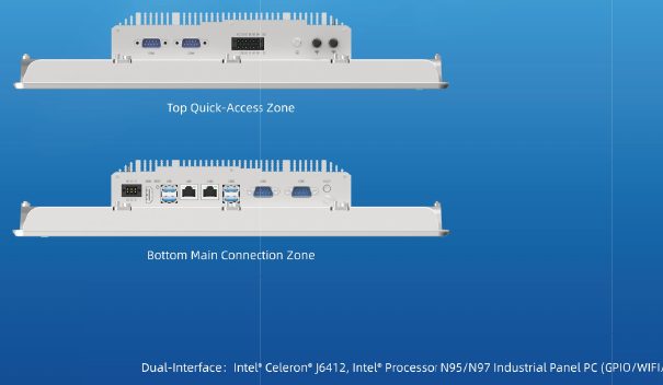 7-Zoll-Industrie-Panel-PC mit GPIO, WLAN und Bluetooth