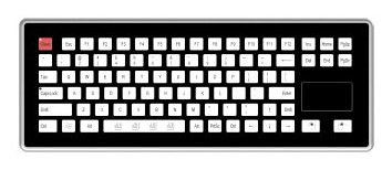IKB21190 Industrietastatur