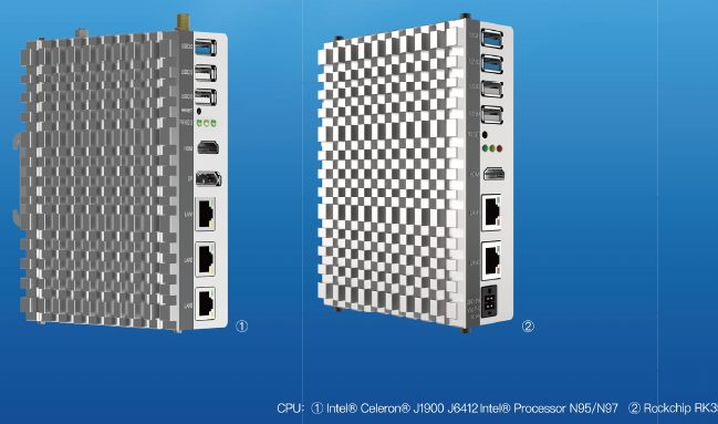 PC6008 lüfterloser Mini-Box-PC